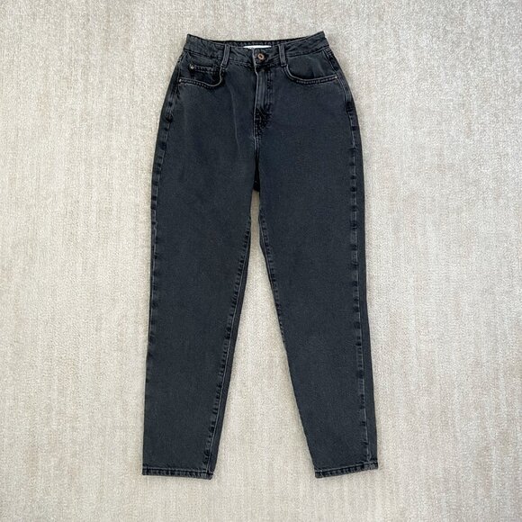 ZARA High Waisted Crop Jeans 4 - Picture 1 of 10